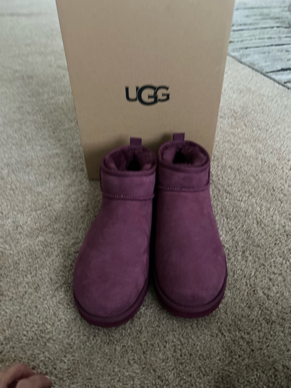 UGG ultra classic mini boots.
